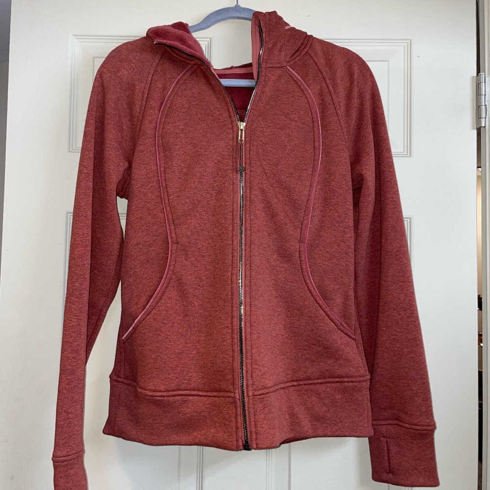 Lululemon Scuba Zip Up Hoodie Plush